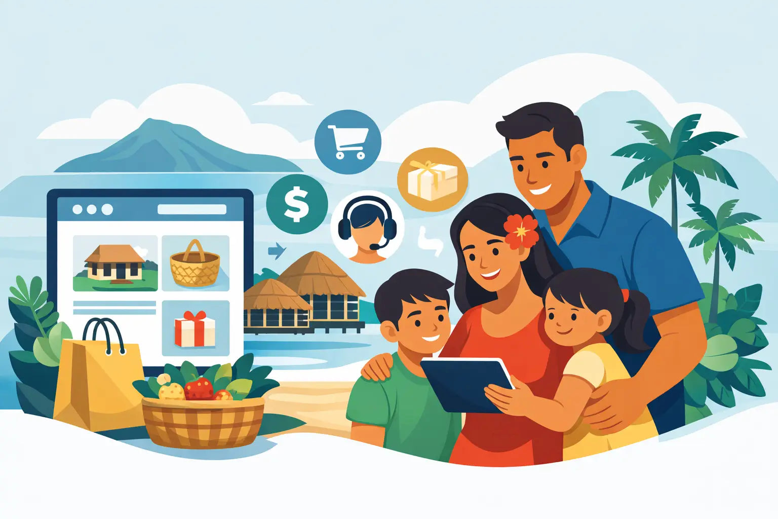 Samoa Marketplace for Supporting Your Aiga