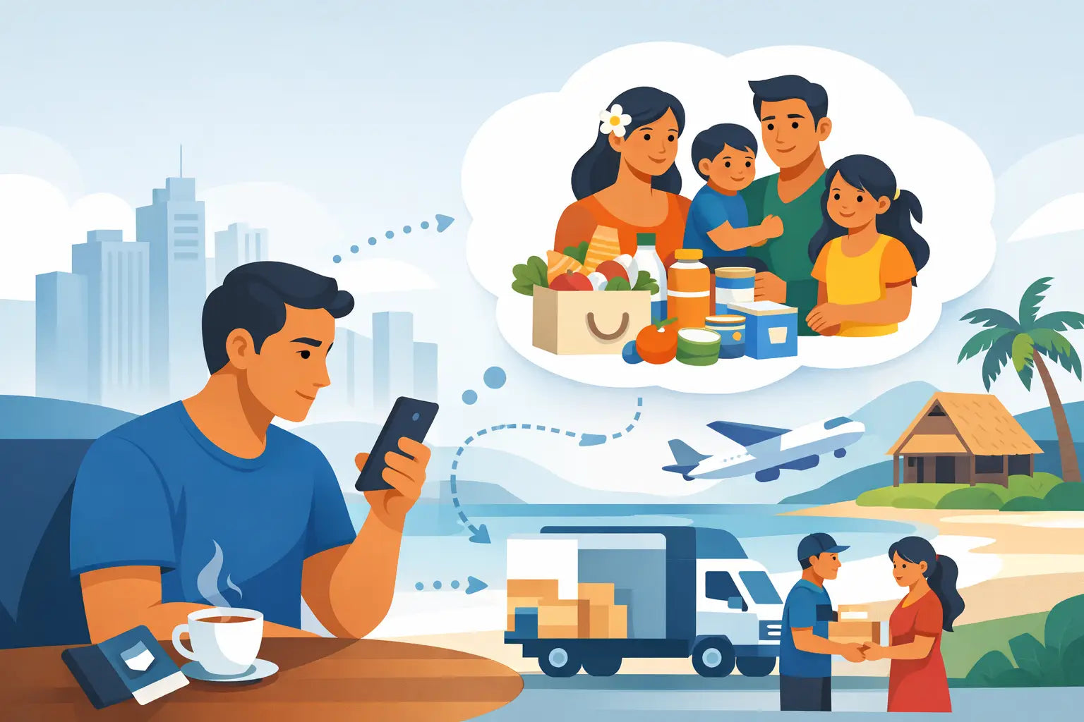 How Overseas Samoans Buy Essentials for Aiga