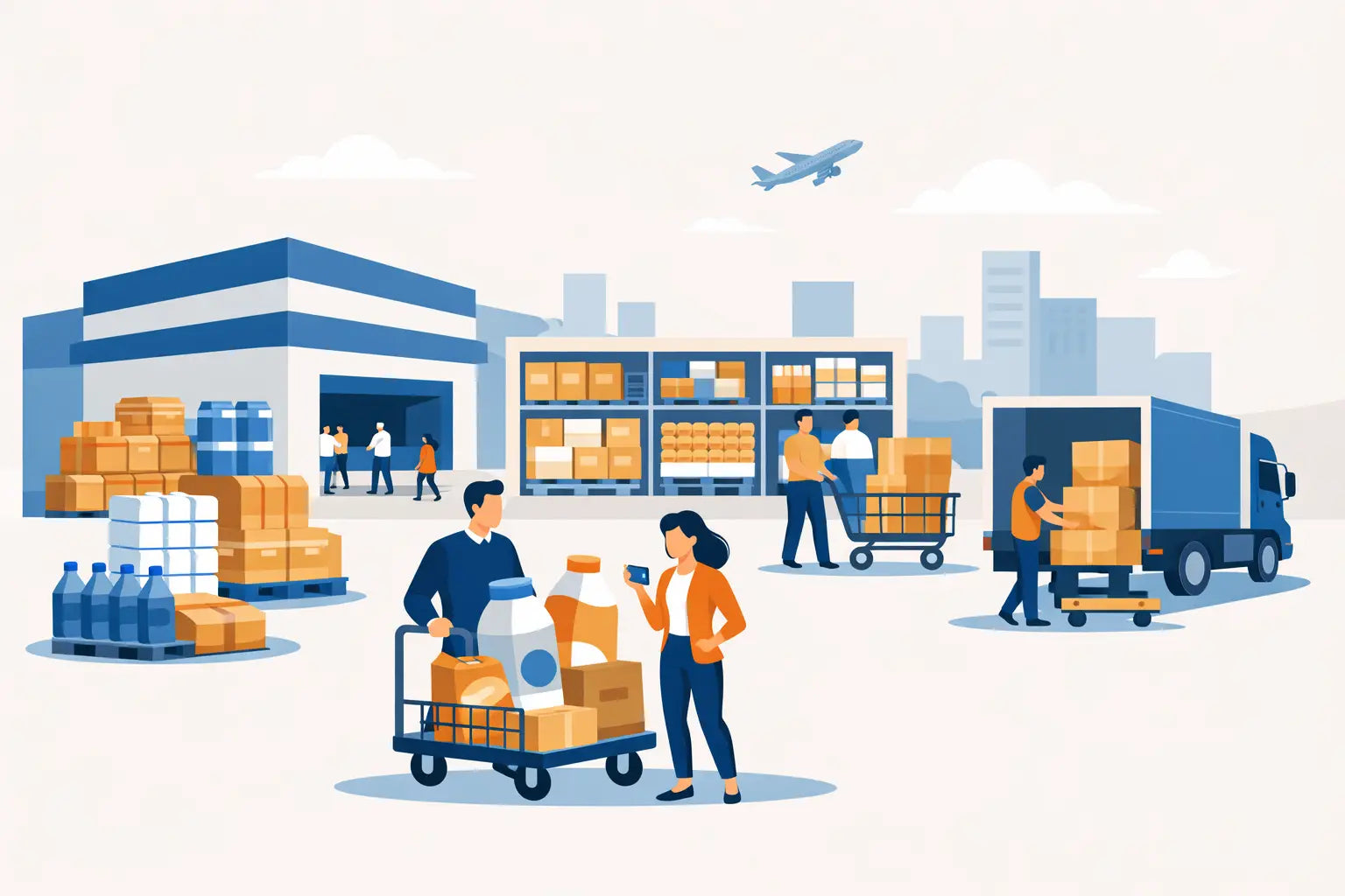 What Is a Wholesale Supermarket?