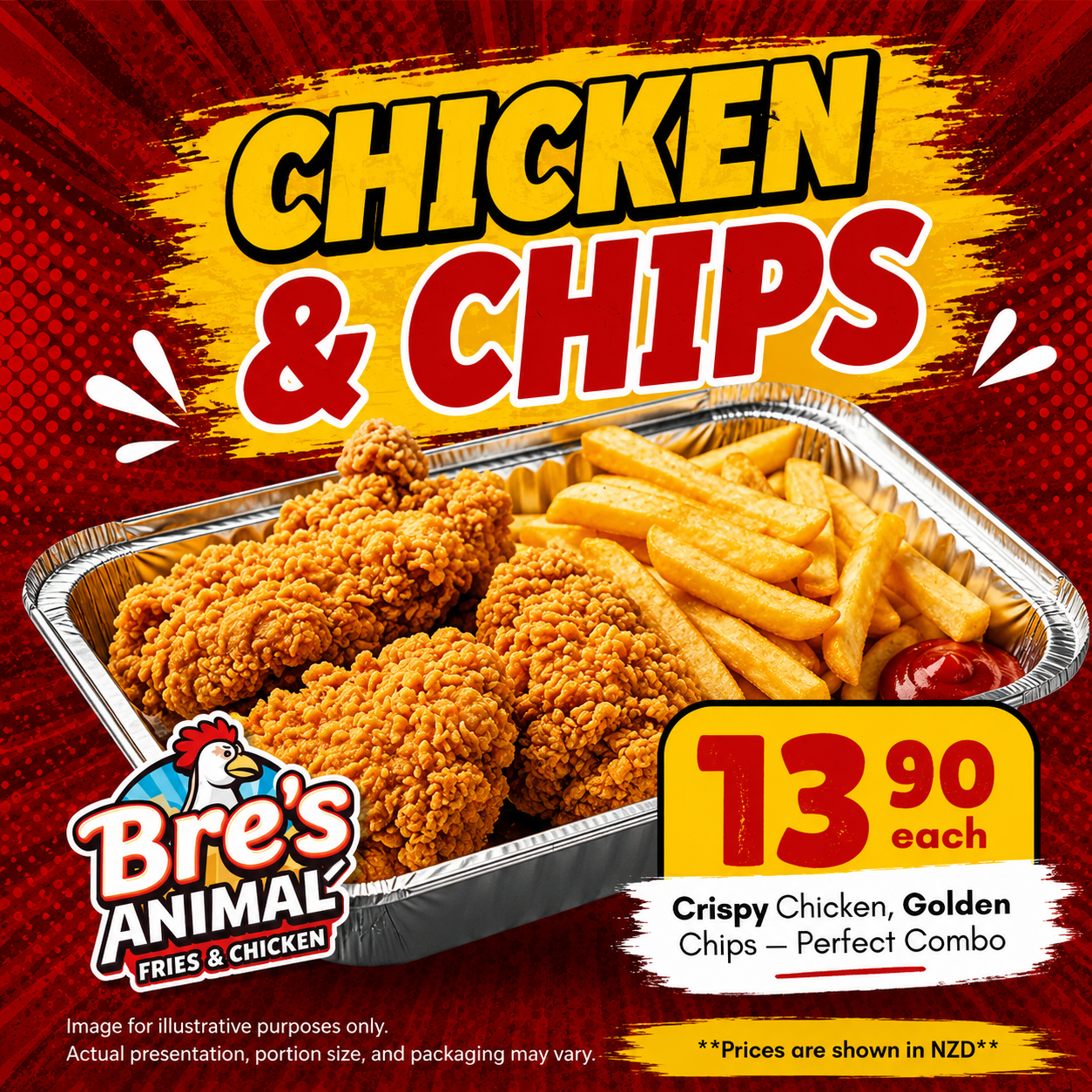 Chicken & Chips COMBO