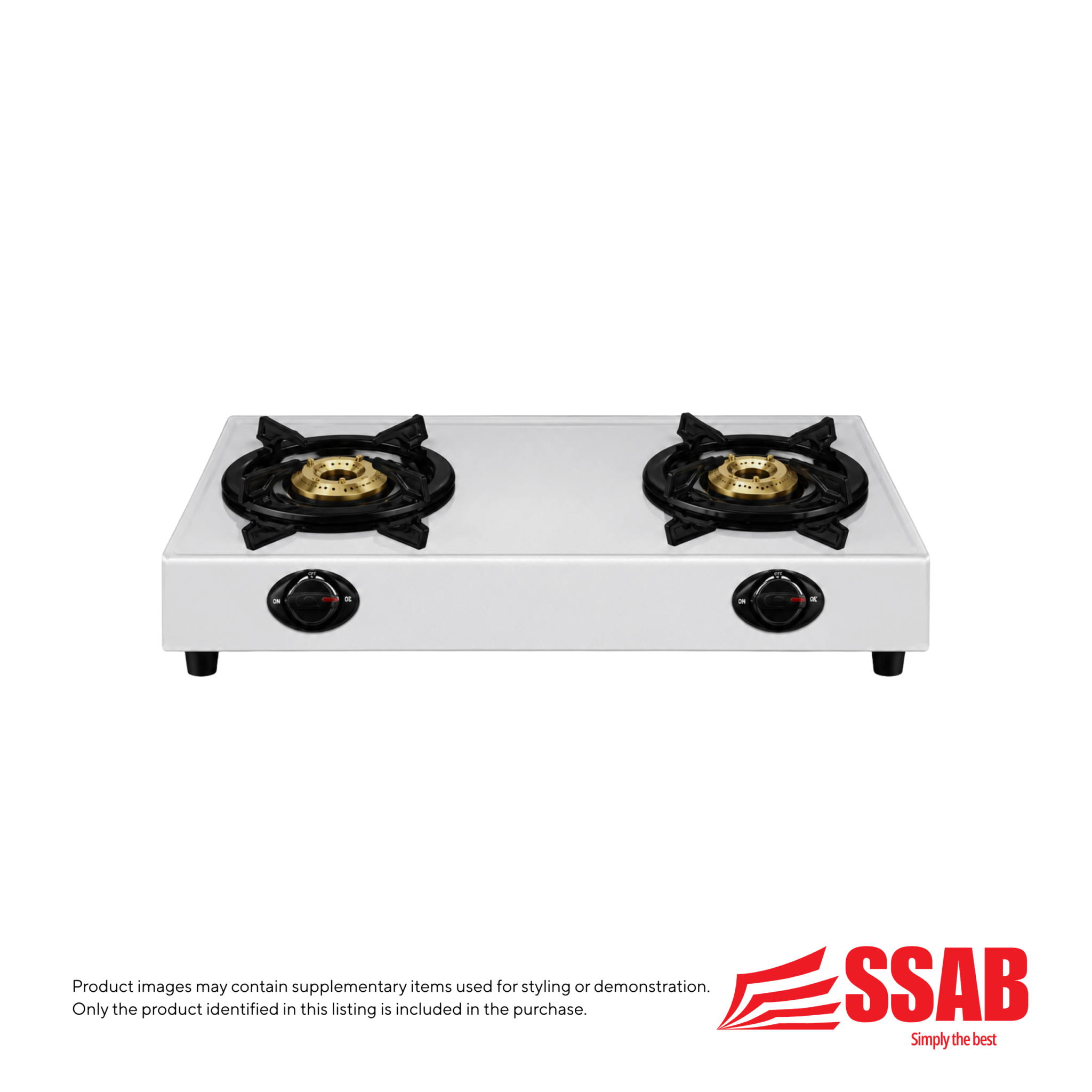 Coolex Alunium Gas Stove 2 Burner