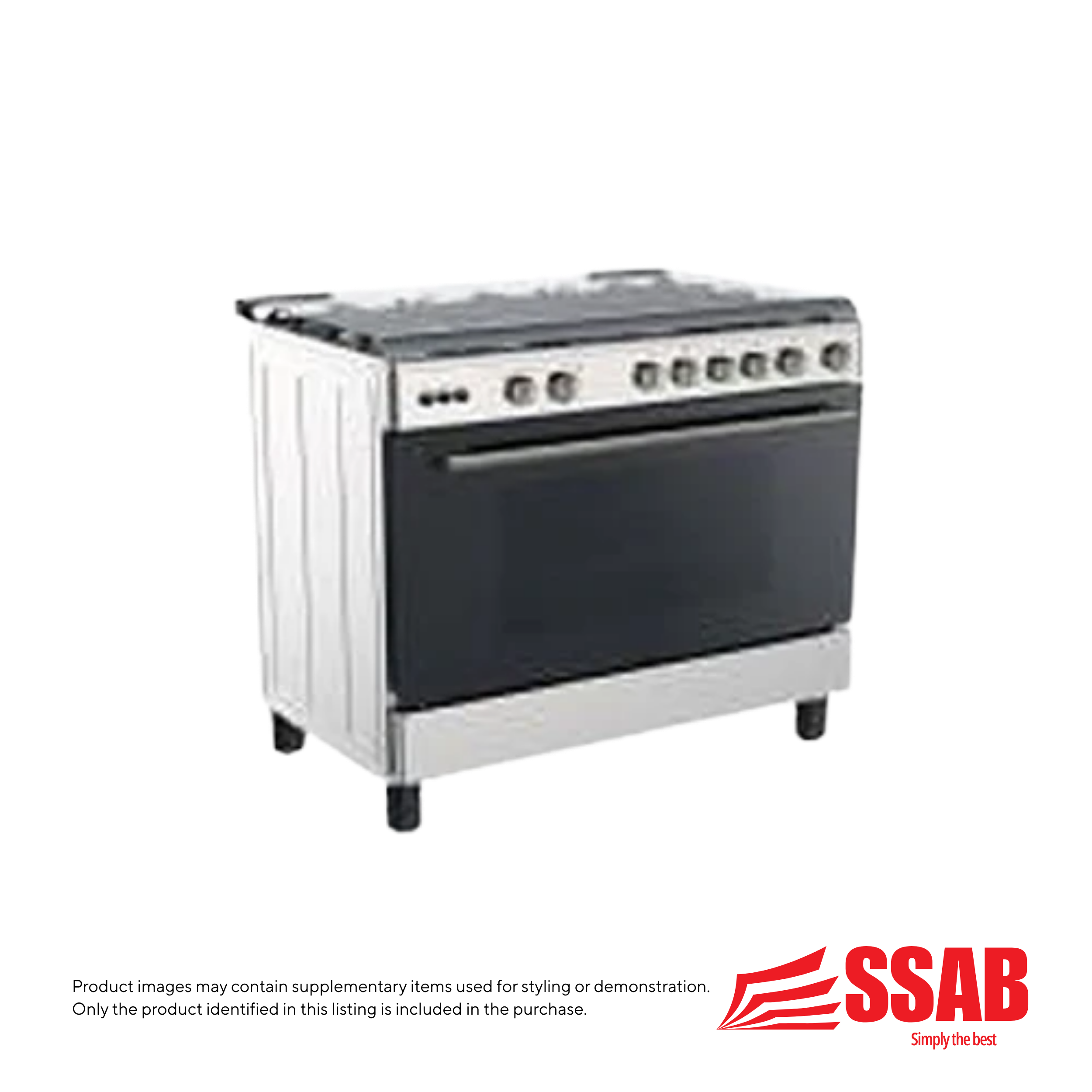 Coolex Freestanding full gas 5 burner oven available for pickup at SSAB Megastore Togafu'afu'a