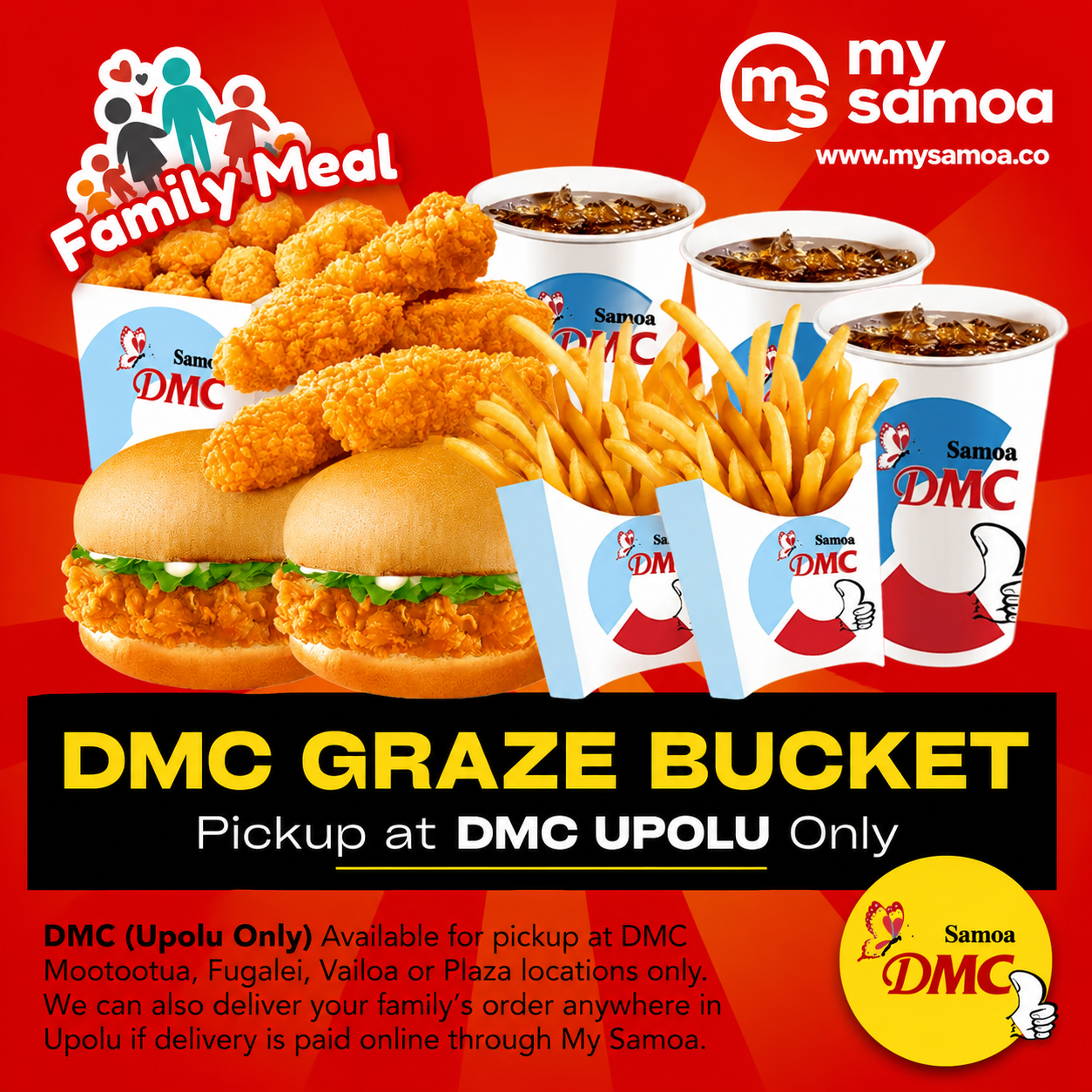 DMC Upolu DMC Graze Bucket