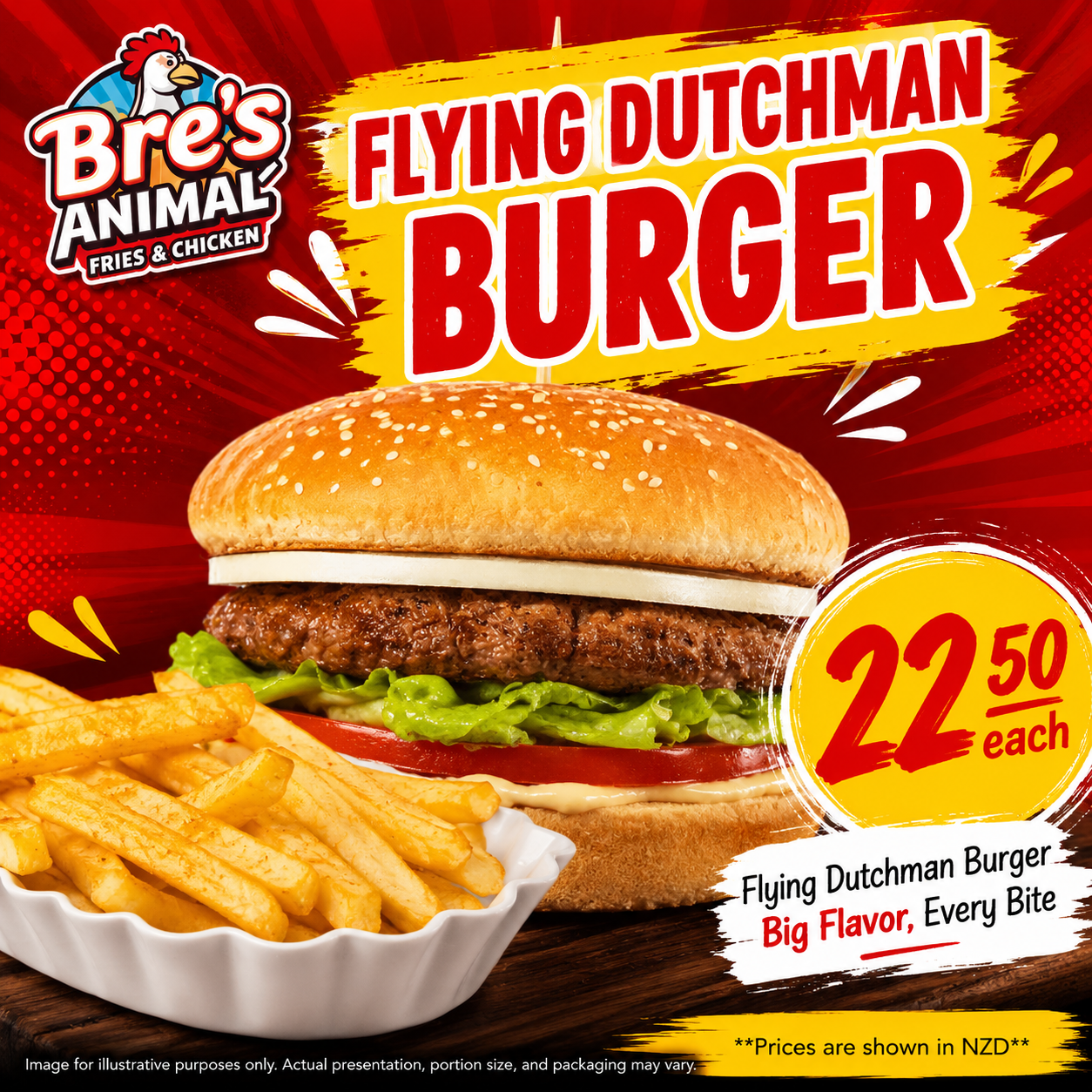 Flying Dutchman Burger