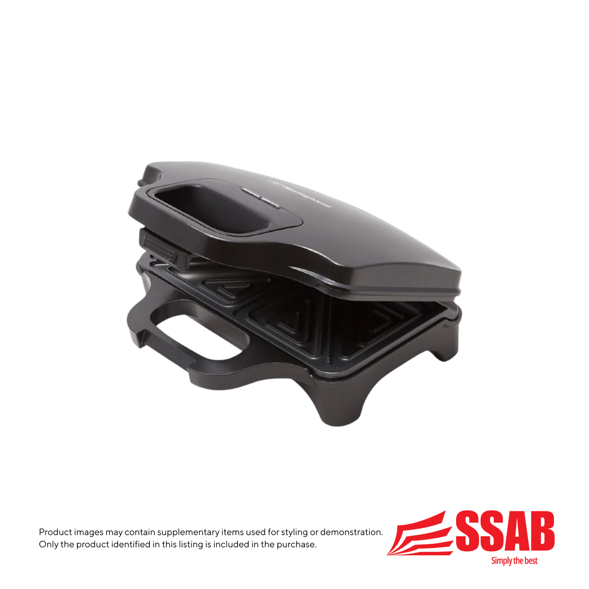Gevi 2-Slice Sandwich Maker black available for pickup at SSAB Megastore Togafu'afu'a