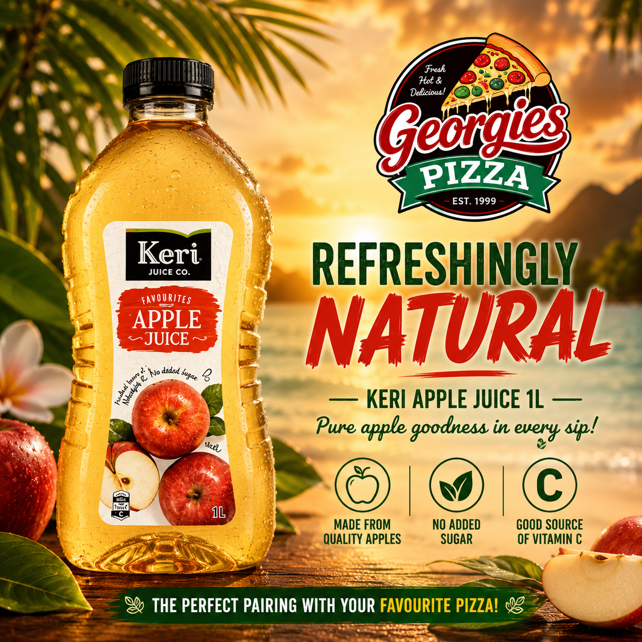 Keri Apple Juice 1L