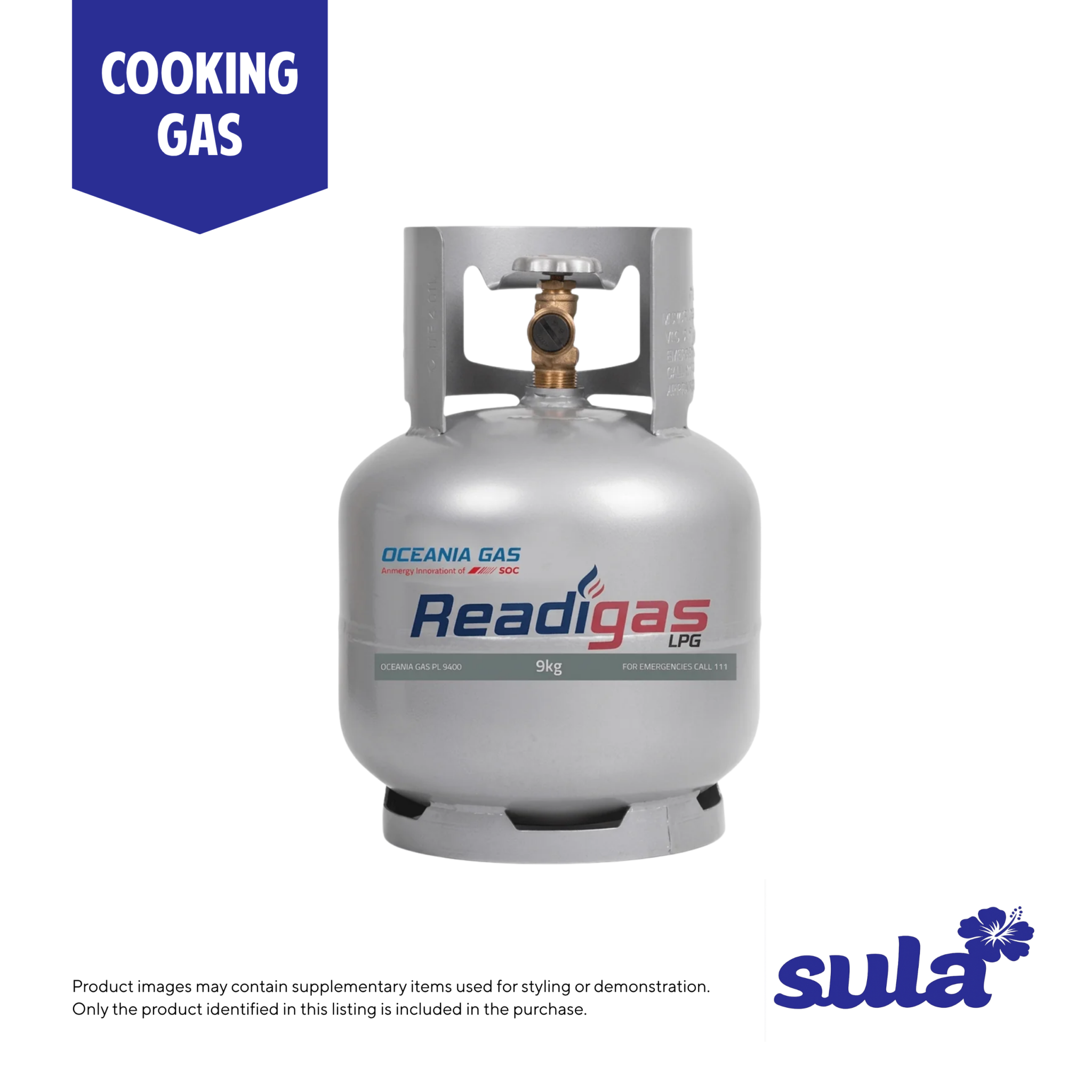 Oceania Gas Refill 9Kg - Pickup from Sula's Supermarket & Bakery – Moata'a