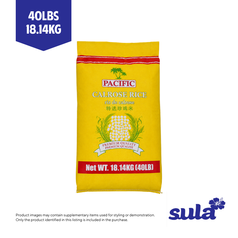 Pacific Calrose R 40Lb 18.14Kg - Pickup from Sula's Supermarket & Bakery – Moata'a