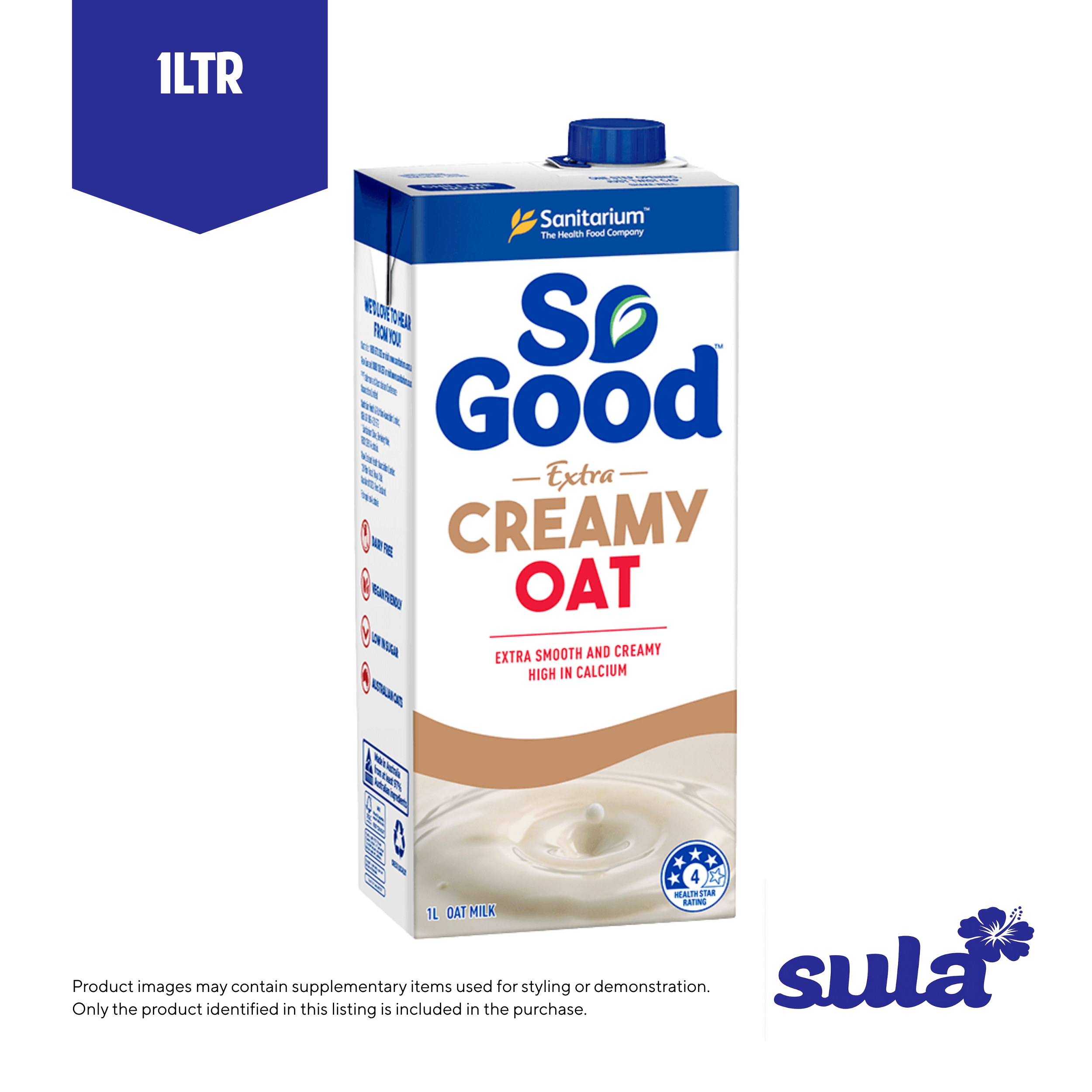 So Good Extra Creamy Oat 1L - Pickup from Sula's Supermarket & Bakery – Moata'a