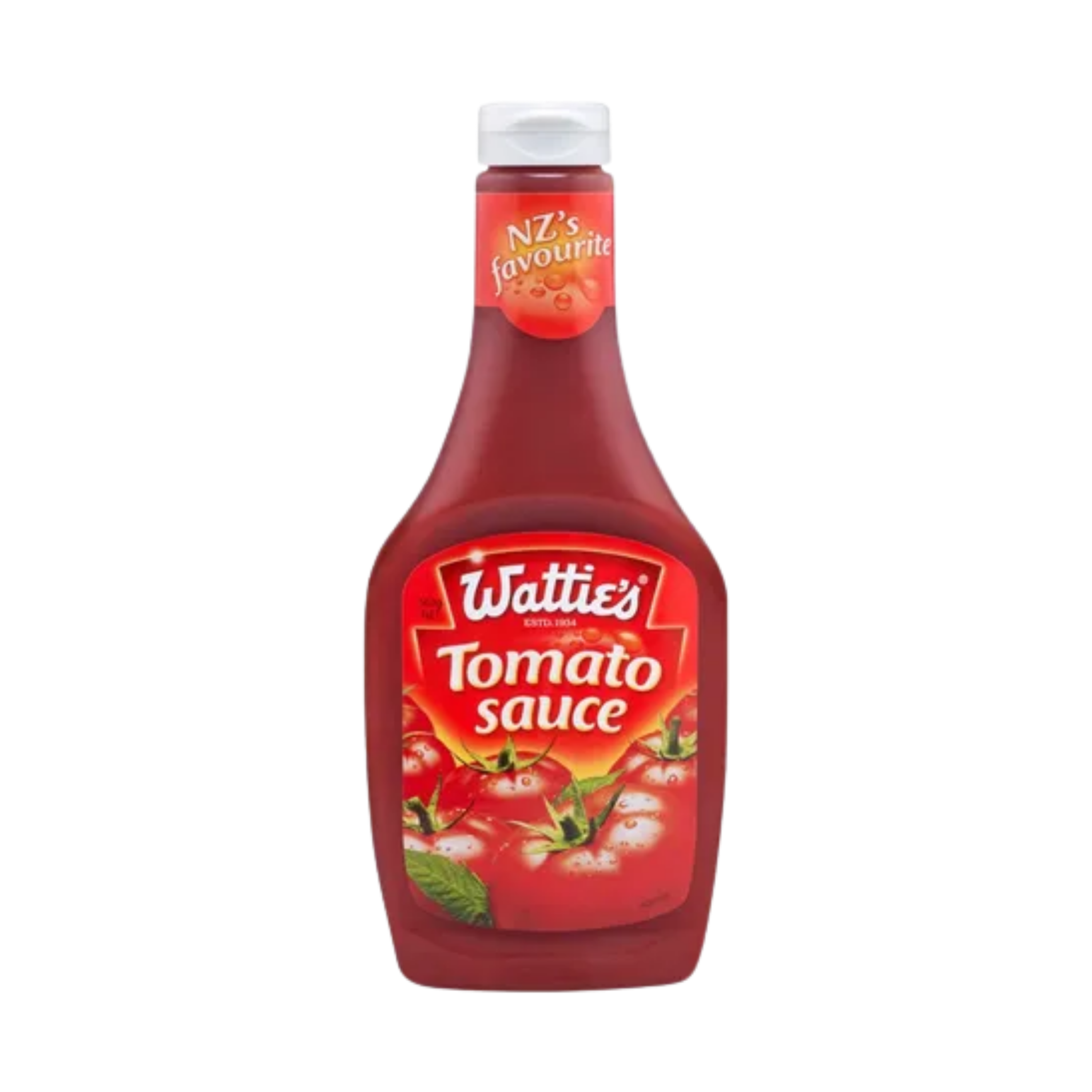 Watties tomato sauce 565g bottle at Chan Mow Supermarket in Samoa