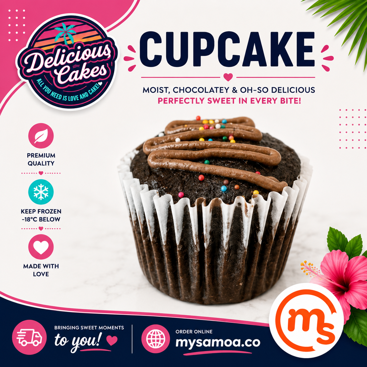 Cupcakes - Delicious Cakes Samoa