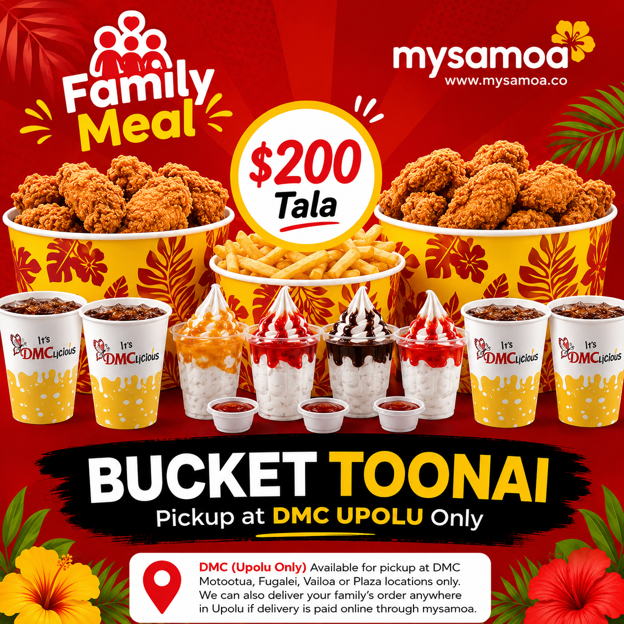DMC Upolu Bucket Toonai